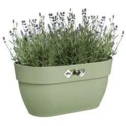 ELHO - Pot De Fleurs - Vibia Campana Easy Hanger Medium - Vert Pistache - Balcon Extérieur - L 24.1 X W 36 X H 26.5 Cm -ELHO Soldes 71108648 3